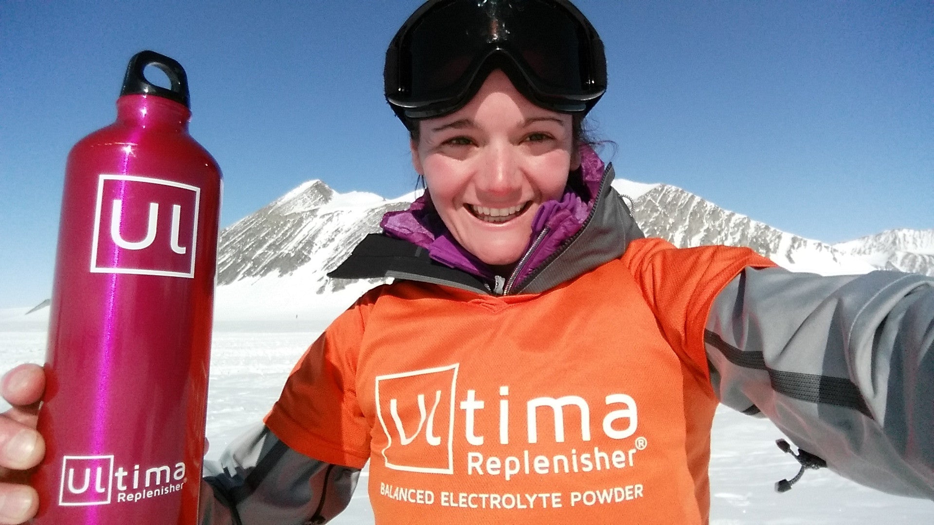 Becca Pizzi's World Marathon Challenge Ultima Replenisher