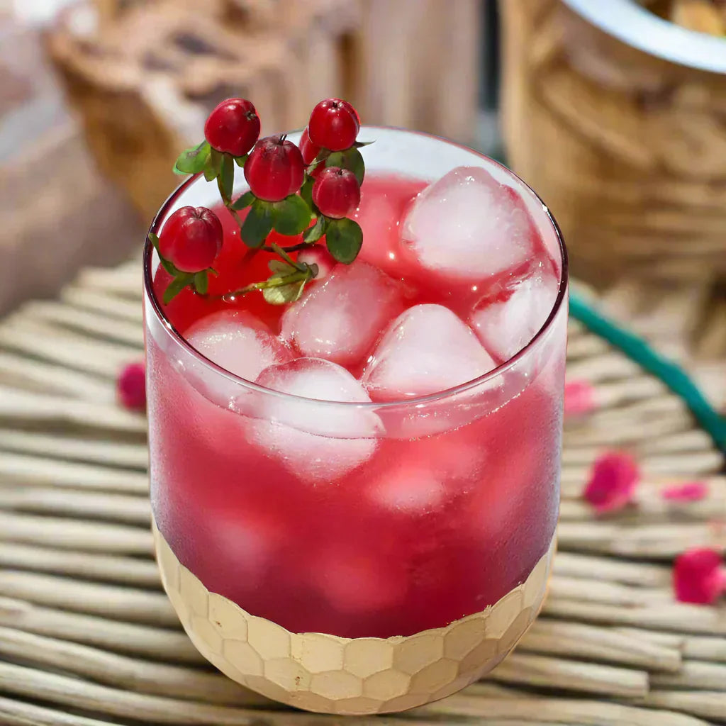 Ultima Cherry Pom Tiki Mocktail — Ultima Replenisher