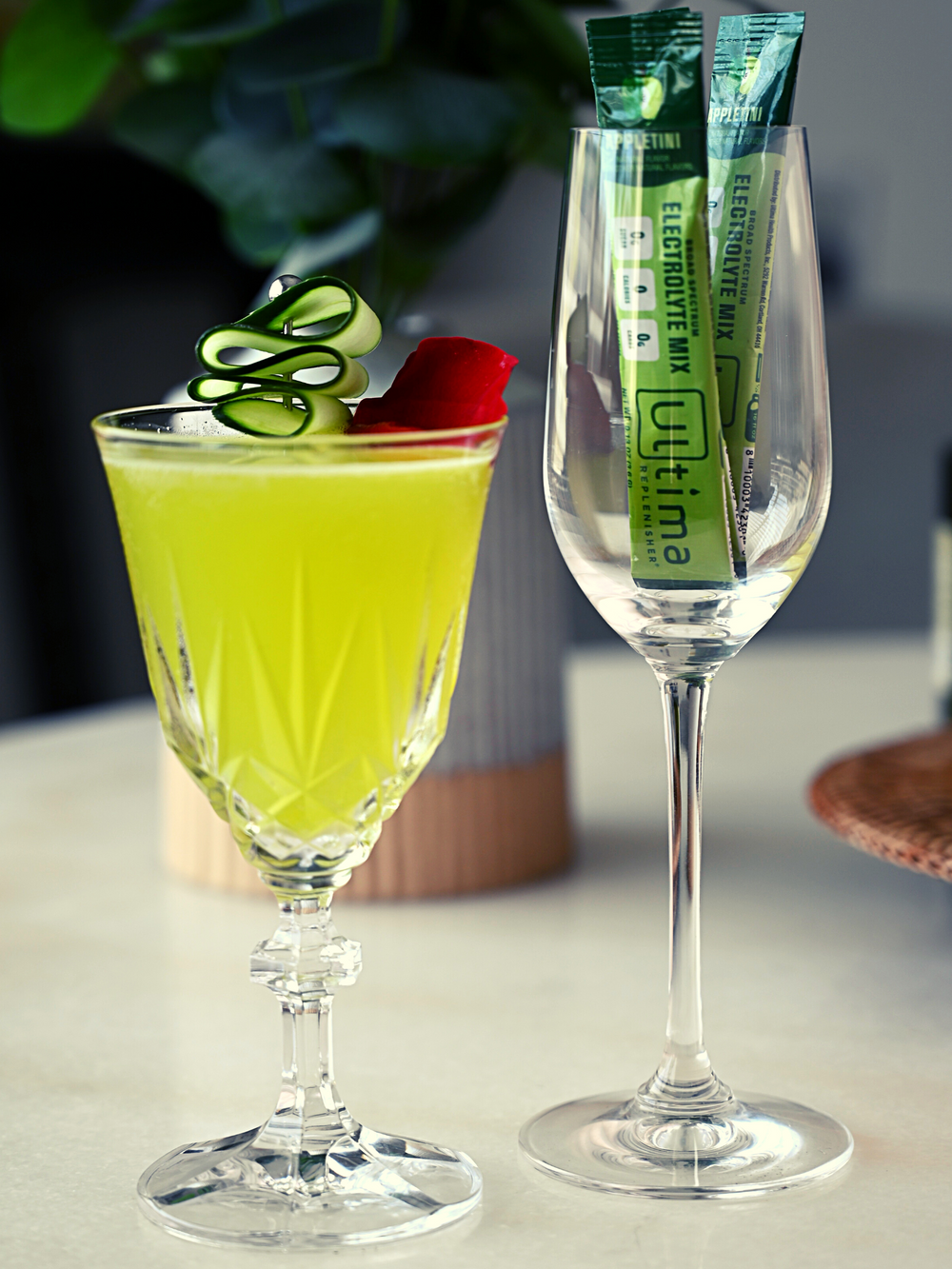 Ultima Replenisher Cucumber Rose Appletini