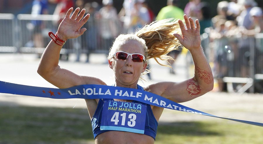 Bonnie Keating wins LaJolla Half Marathon