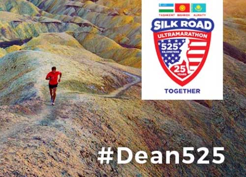 Dean Karnazes Runs Silk Road Ultra Marathon