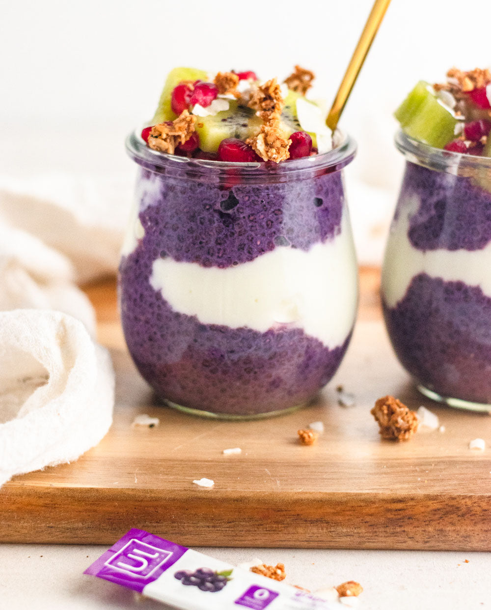 Grape Ultima Chia Pudding Recipe