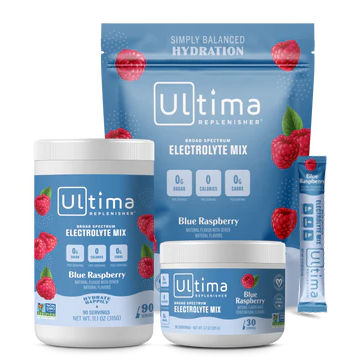 Ultima Replenisher Hydration Electrolyte Packets-Keto/Sugar Free- Replenish Well - Variety Pack