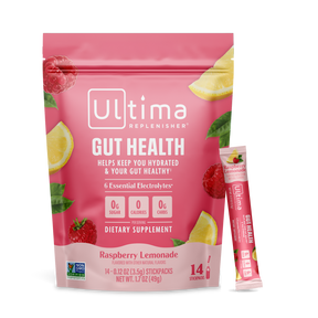 Ultima Replenisher Gut Health Pack electrolyte hydration powder pouch