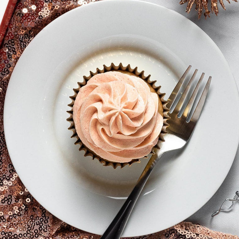 Ultima Pink Pomegranate Champagne Cupcake