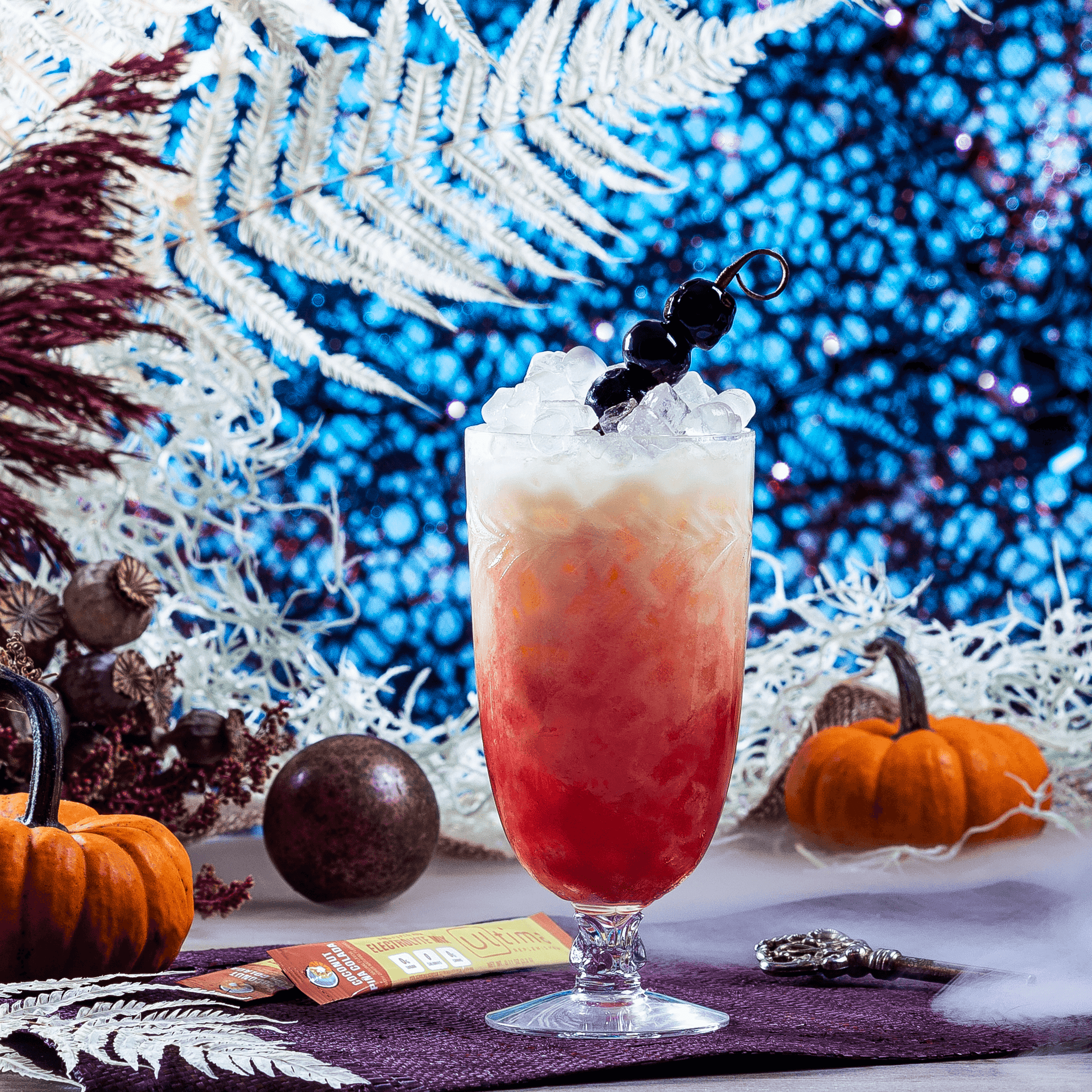 Creepy Cooler Colada Sugar Free Halloween Cocktail Recipe