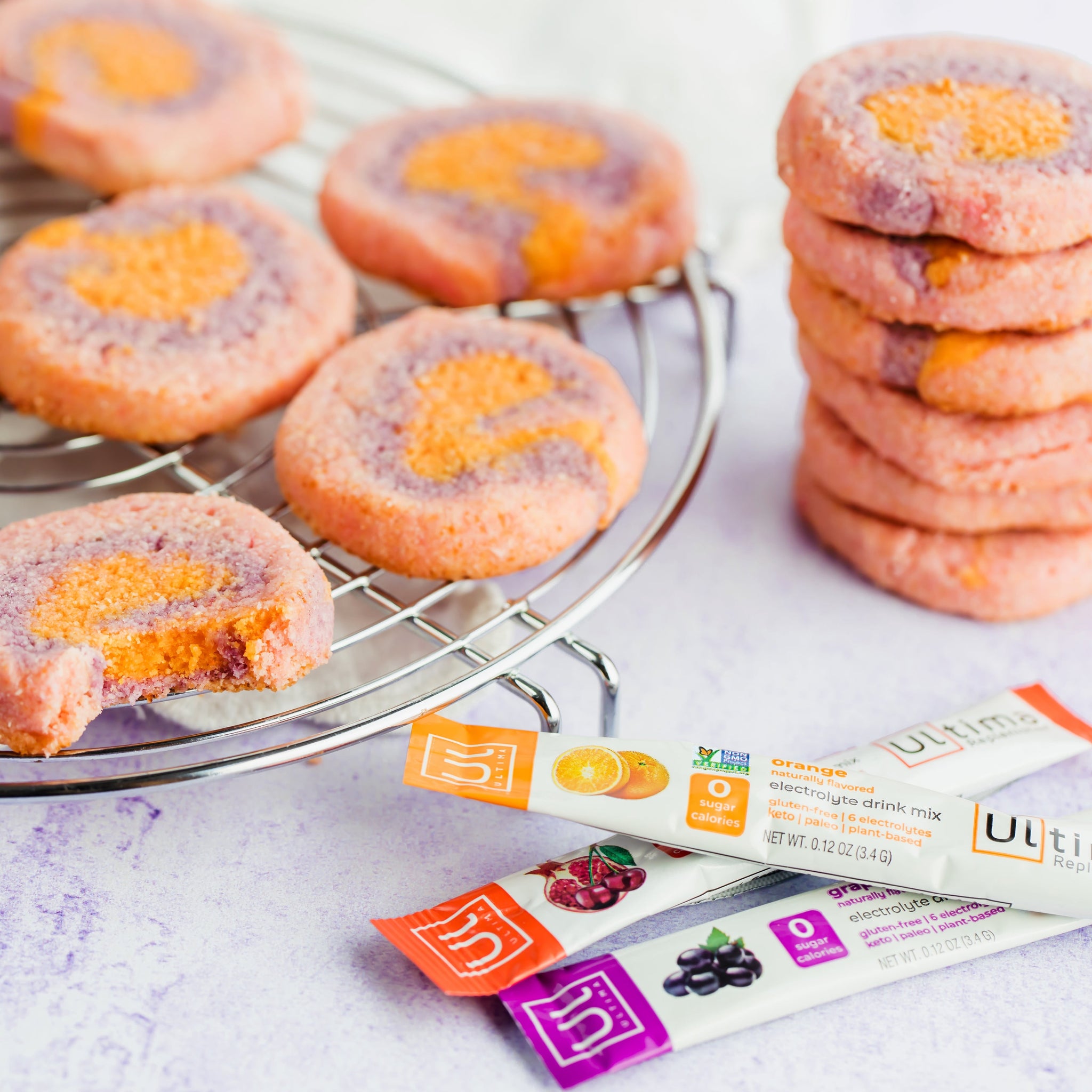 Ultima Spooky Swirl Cookies