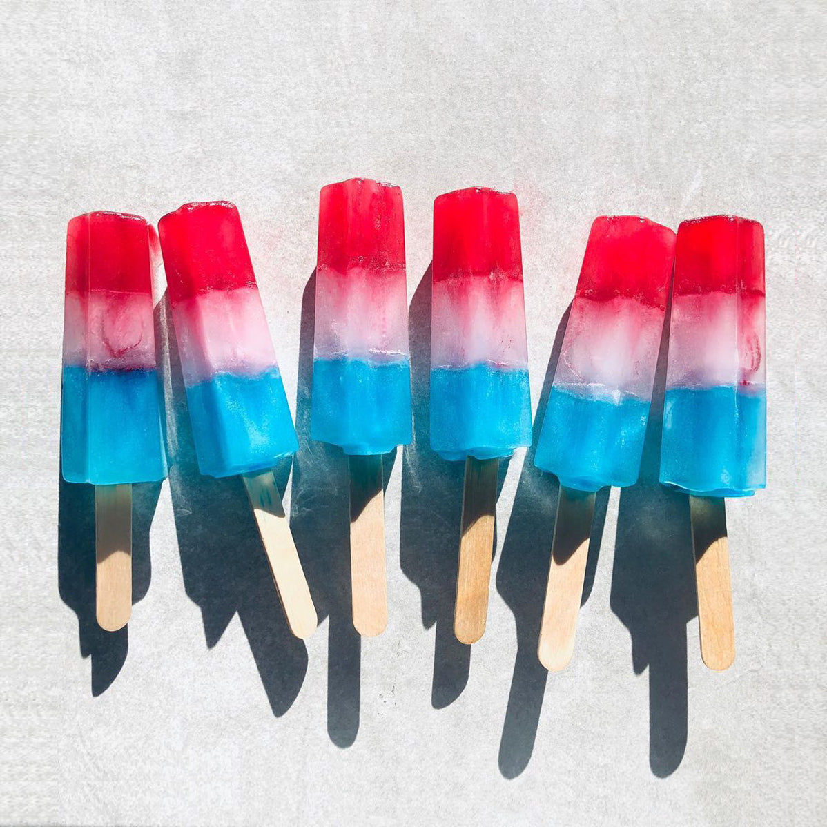 Ultima Red, White & Blue Sugar-Free Electrolyte Popsicles