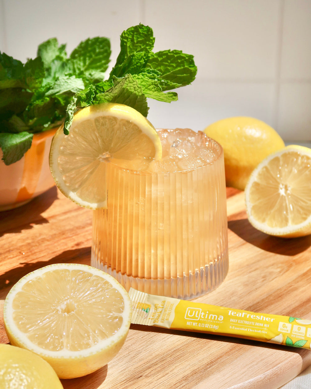 Ultima Lemon Ginger Teafresher