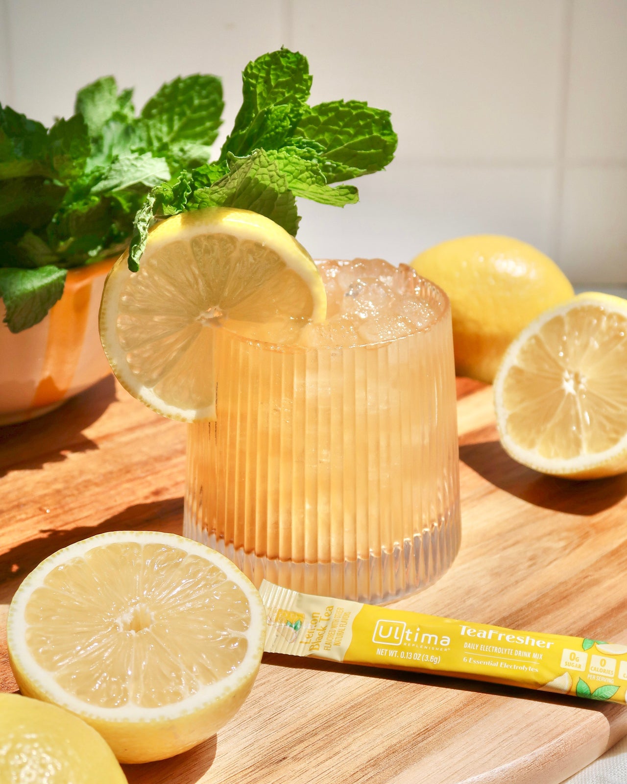 Ultima Lemon Ginger Teafresher