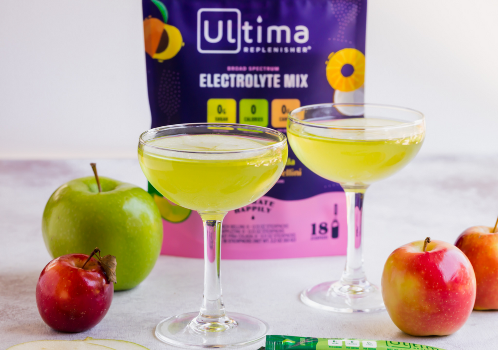 Low-Sugar Appletini