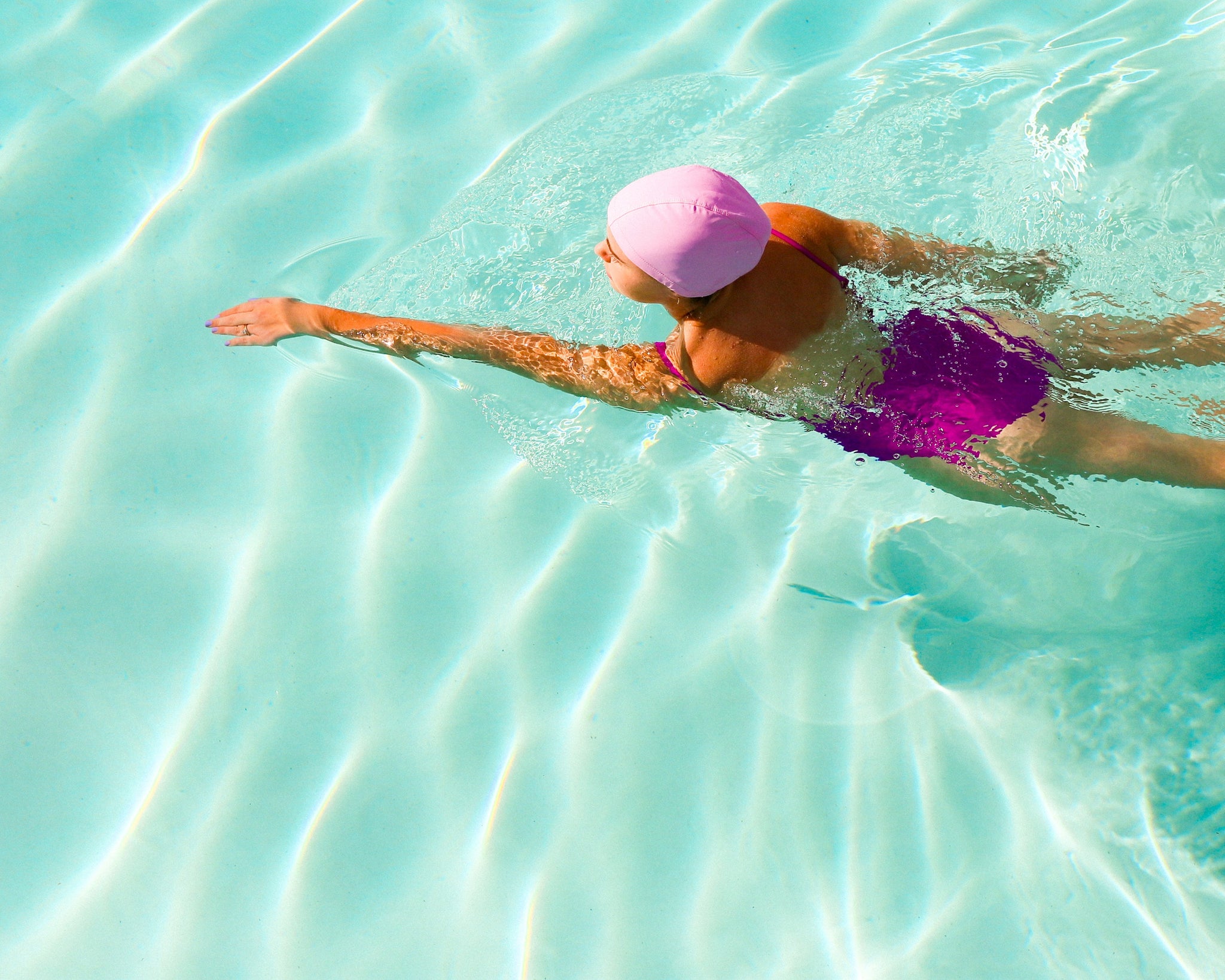 do swimmers sweat?