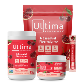 Ultima Replenisher Cherry Pomegranate electrolyte hydration powder