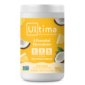 Ultima Replenisher Coconut Pina Colada electrolyte hydration powder