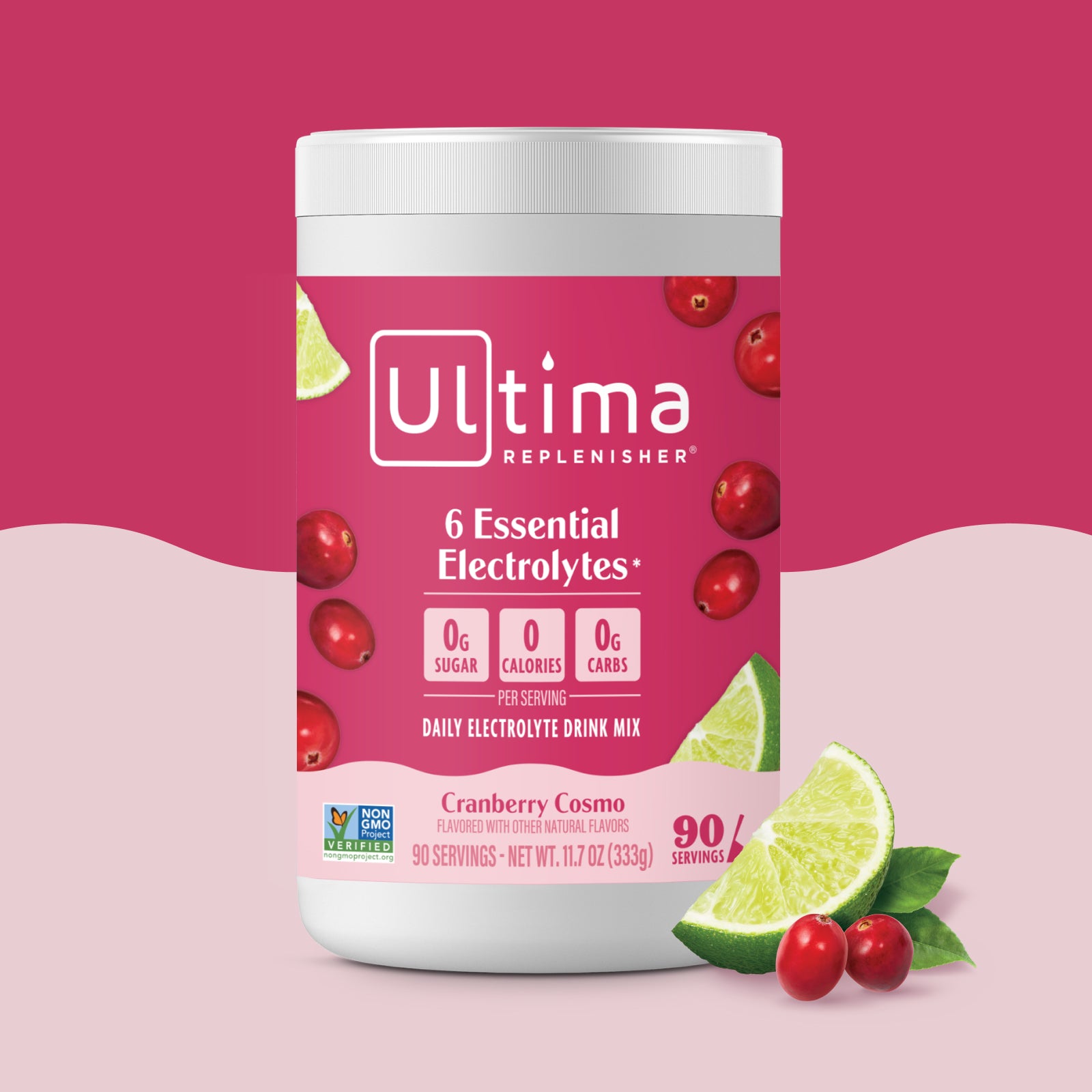 Ultima Replenisher Cranberry Cosmo Mocktini electrolyte hydration powder 2