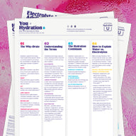 Documents on a pink background with visible text and logos.