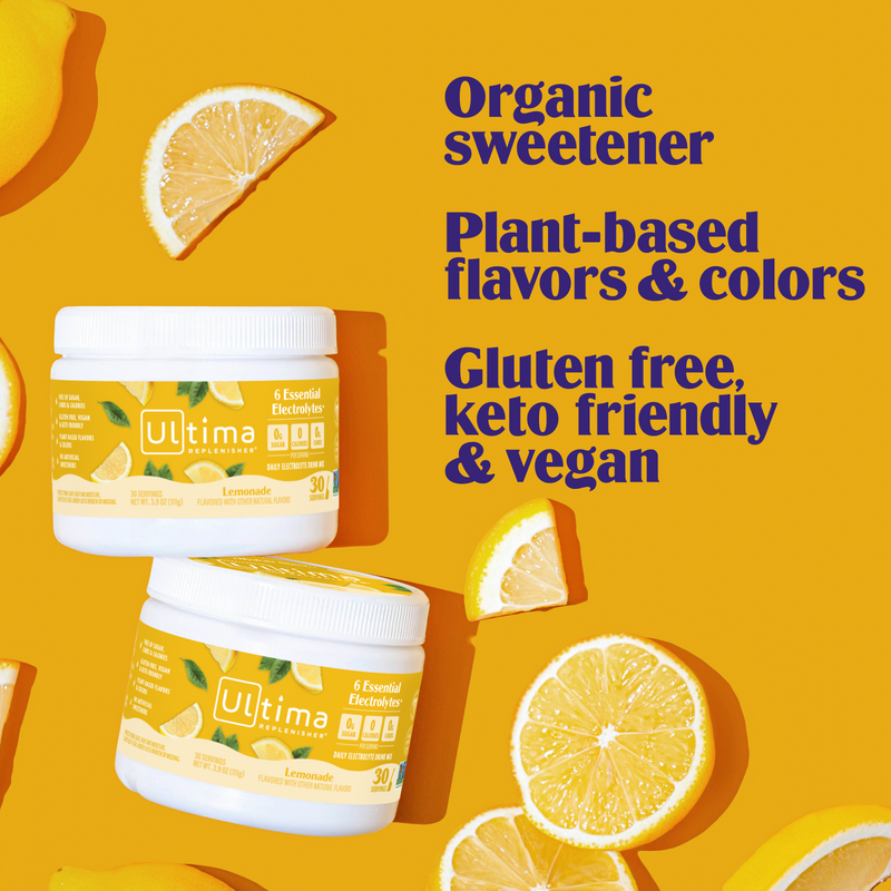 Lemonade Electrolyte Powder Drink | Sugar-Free, Keto-Friendly