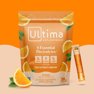 Orange electrolyte drink mix