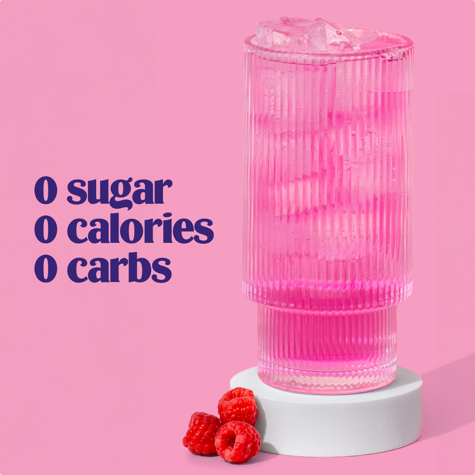 Ultima Replenisher Raspberry electrolyte hydration powder glass with drink and fruit and 000