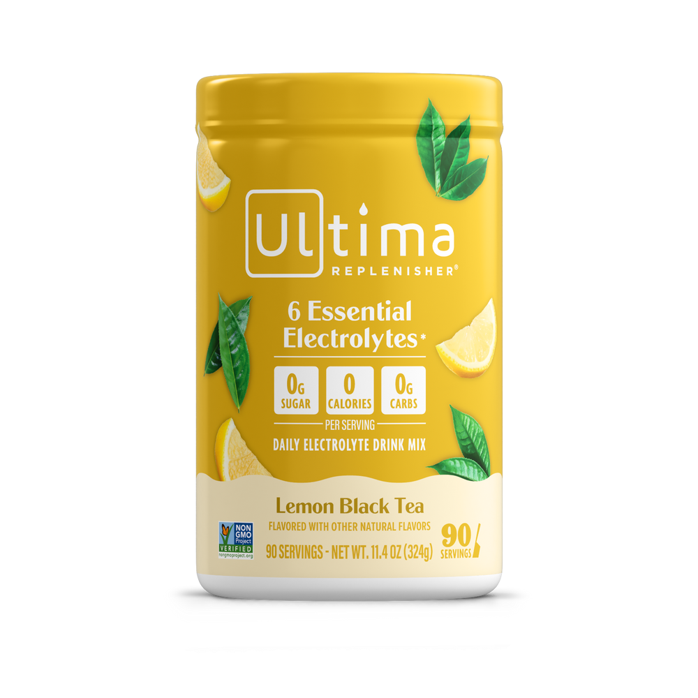 Lemon Black Tea electrolyte drink mix