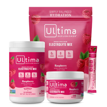 Ultima Raspberry electrolyte drink mix