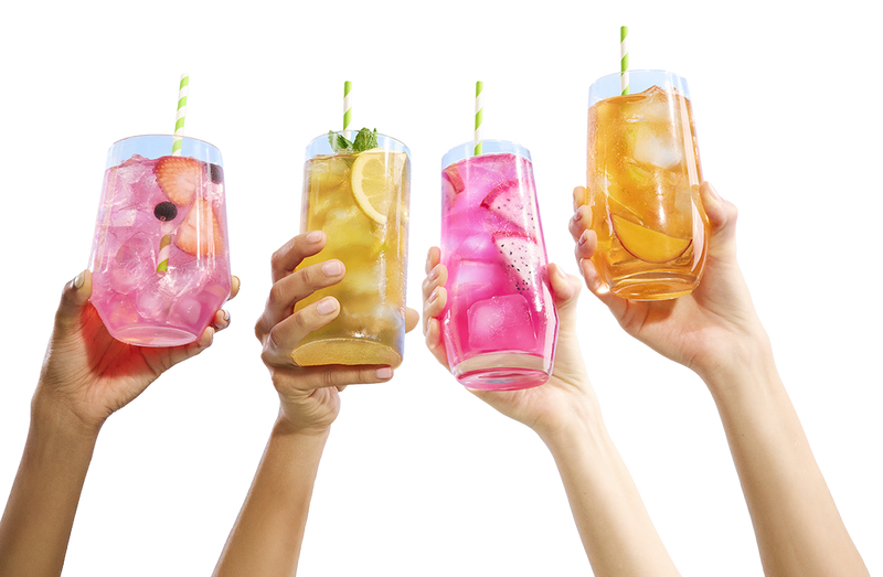 cheers drinks in glass