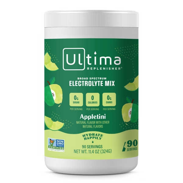 Appletini electrolyte drink mix 90ct canister