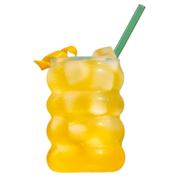 Orange and passionfruit fruit