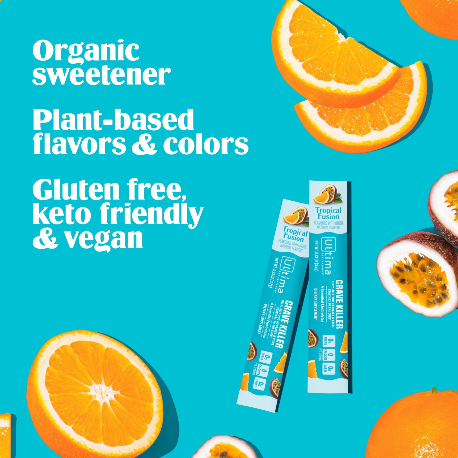 Ultima Replenisher Crave Killer electrolyte hydration powder pouch RTB