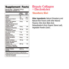Strawberry Kiwi - Beauty Collagen Powder + Electrolytes - 15 Serving Stickpacks