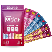 6 Pack - Tropical Flavor Stickpacks - Electrolyte Hydration Powder - Trial Sample