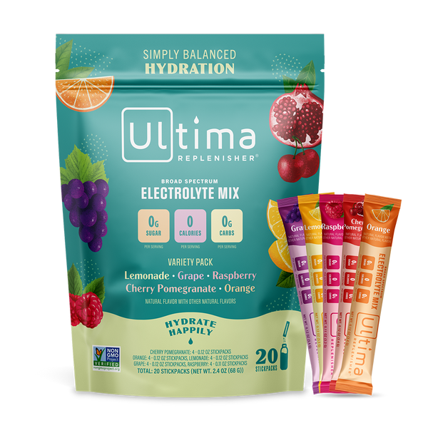Electrolyte Hydration Powder Packets - Ultima Replenisher